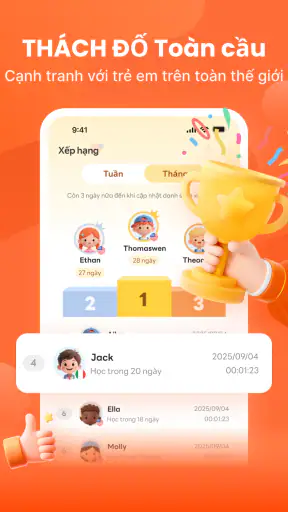 Dino AI: Tiếng Anh Trẻ Em screenshot