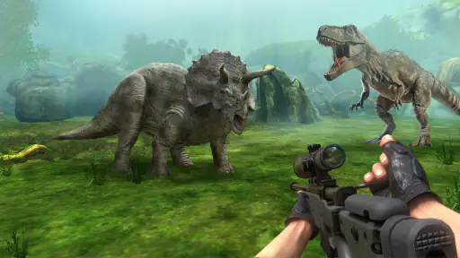Dino Hunter: 3D Shooting Game screenshot