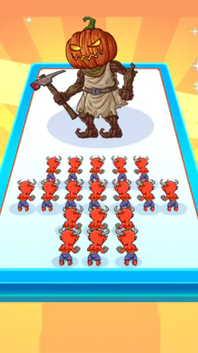 Dino Merge Master animal fight screenshot