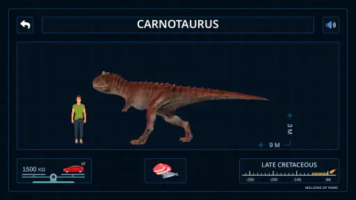 Dinosaur VR Educational Game screenshot