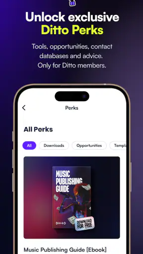 Ditto Music screenshot