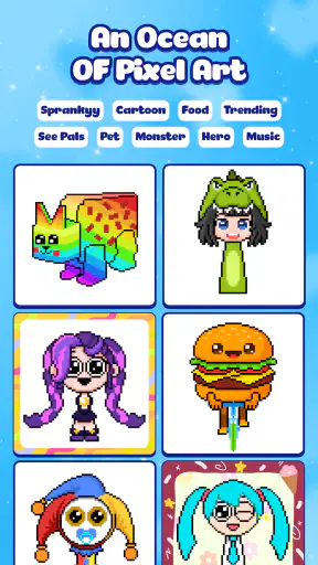 DIY Pixel Art Number ASMR screenshot