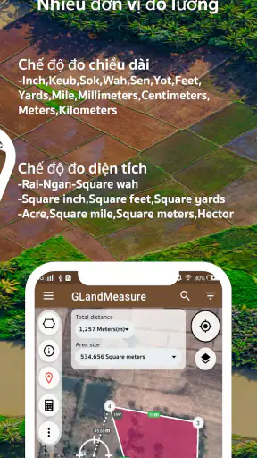 Đo diện tích đất, đo đất GLand screenshot