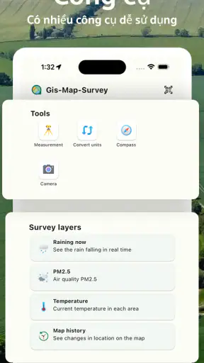 Đo diện tích đất GPS: GMapper screenshot