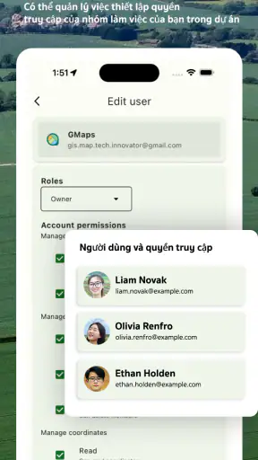 Đo diện tích đất GPS: GMapper screenshot