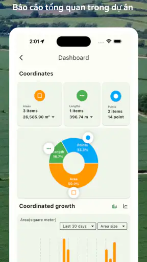 Đo diện tích đất GPS: GMapper screenshot