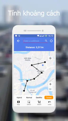 Đo diện tích đất - Khoảng Cách screenshot