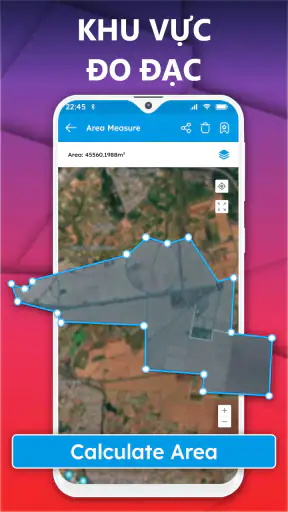 Đo diện tích đất - Measure Map screenshot