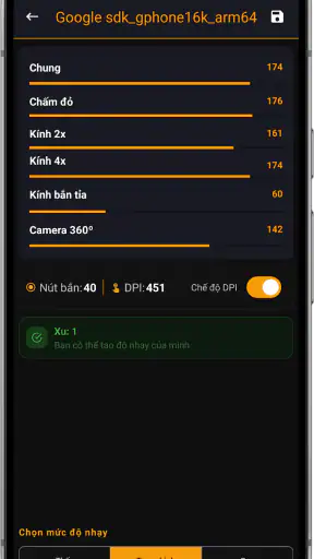 Độ Nhạy Pro - Bắn Full Đỏ screenshot
