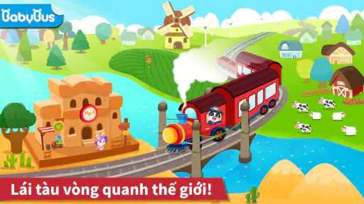 Đoàn Tàu của Bé Gấu Trúc screenshot