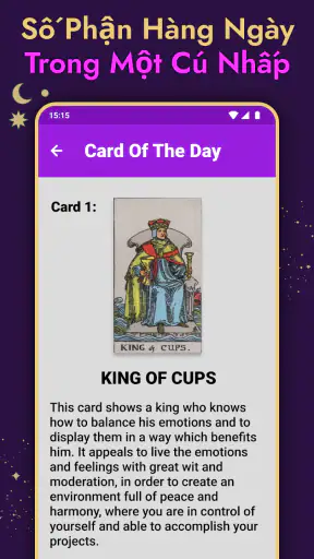 Đọc bài tarot screenshot