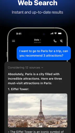 Dola: Smart AI Assistant screenshot