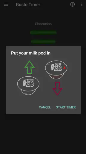 Dolce Gusto Touch Timer screenshot