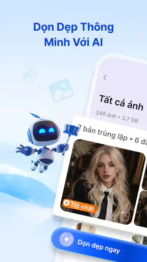 Dọn Bộ Nhớ Thông Minh Bằng AI screenshot