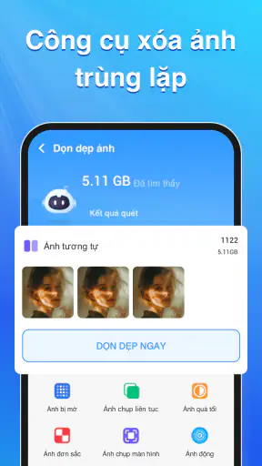 Dọn rác điện thoại, quét rác screenshot