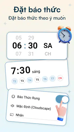 Đồng hồ báo thức screenshot
