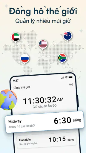 Đồng hồ báo thức screenshot