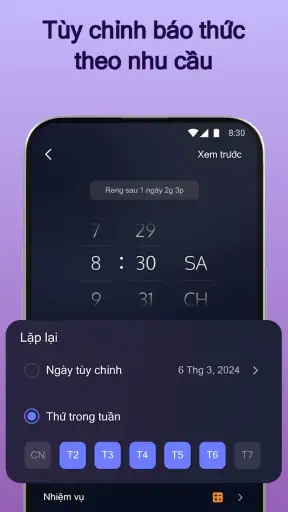 Đồng hồ Báo Thức: Báo Thức screenshot
