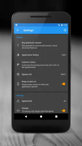 Đồng hồ tốc độ GPS screenshot