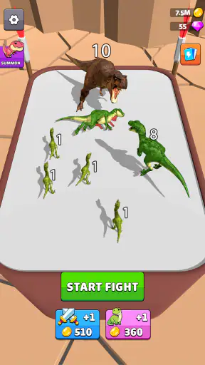 Dragons Merge: Trò chơi chiến screenshot