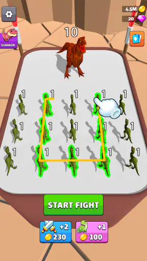 Dragons Merge: Trò chơi chiến screenshot