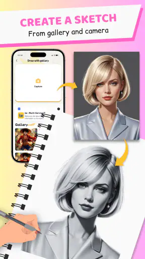 Draw Anime: Easy AR Tracing screenshot