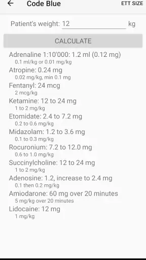 DrugDoses screenshot