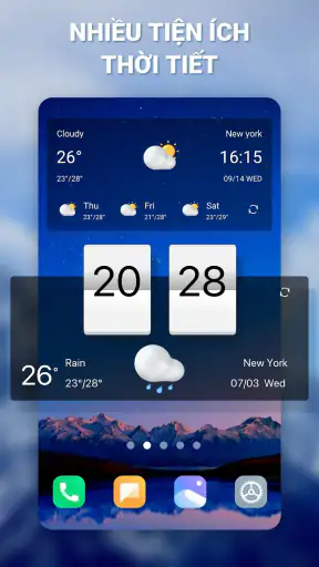 Dự báo thời tiết screenshot