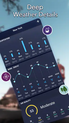 Dự báo thời tiết địa phương screenshot