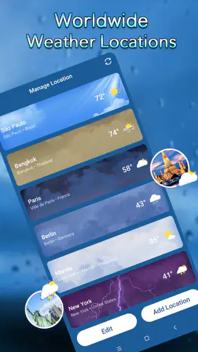 Dự báo thời tiết địa phương screenshot