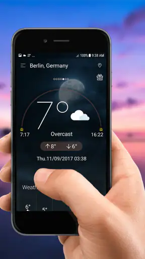 Dự báo thời tiết hàng ngày screenshot