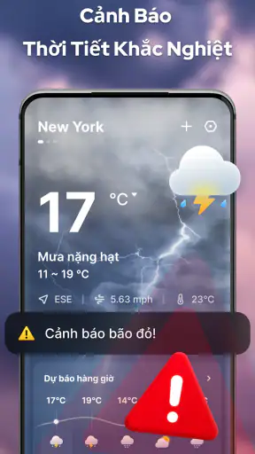 Dự Báo Thời Tiết Kèm Radar screenshot