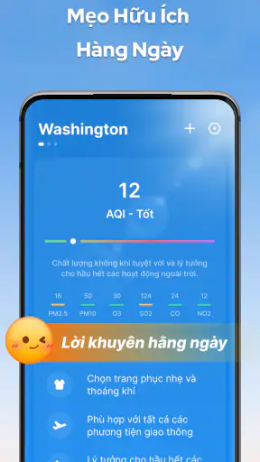 Dự Báo Thời Tiết Kèm Radar screenshot
