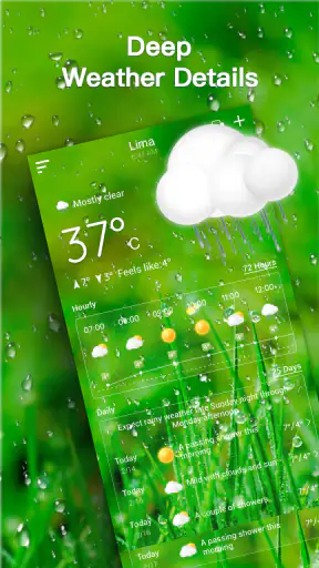 Dự báo thời tiết trực tiếp screenshot