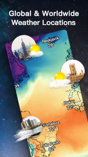 Dự báo thời tiết trực tiếp screenshot