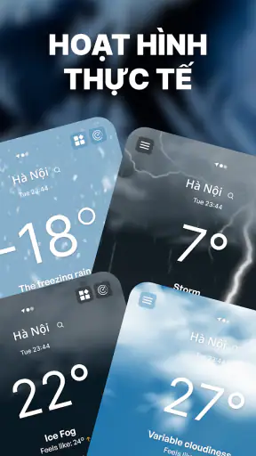 Dự báo thời tiết Việt Nam screenshot