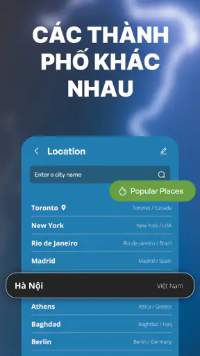 Dự báo thời tiết Việt Nam screenshot