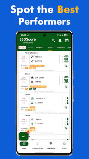 Dự đoán AI của 360Score screenshot
