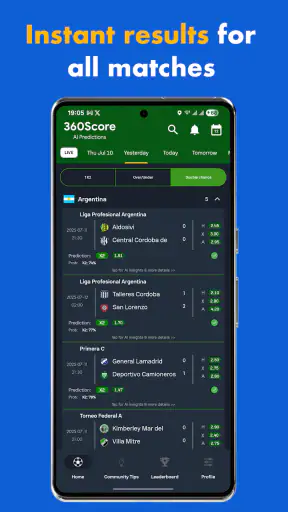 Dự đoán AI của 360Score screenshot
