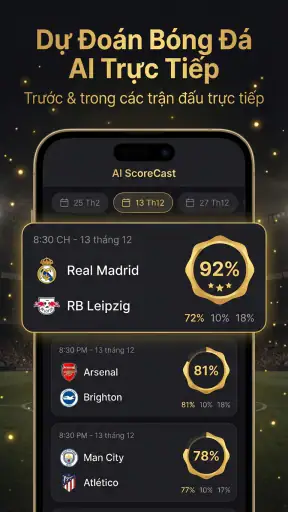 Dự Đoán Bóng Đá AI screenshot