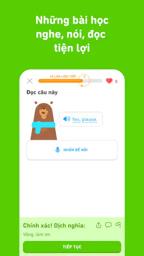 Duolingo: Học ngoại ngữ screenshot