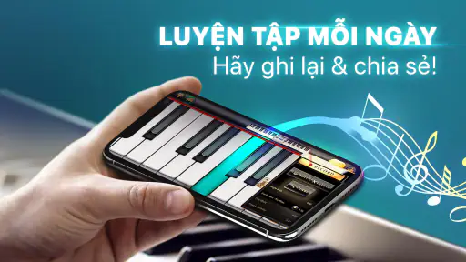 Dương cầm - Trò chơi Âm nhạc screenshot