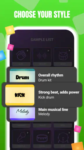 Easy Drum Pad: Tạo Beat Nhạc screenshot