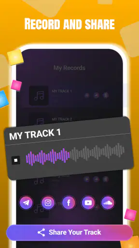 Easy Drum Pad: Tạo Beat Nhạc screenshot