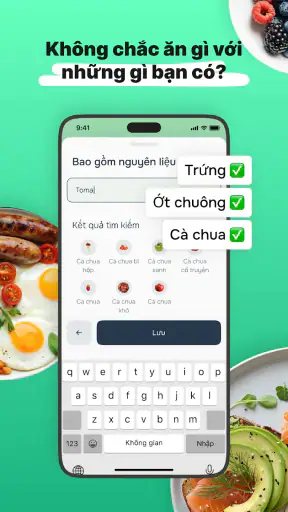 Eatr・AI Thực đơn & Ăn kiêng screenshot