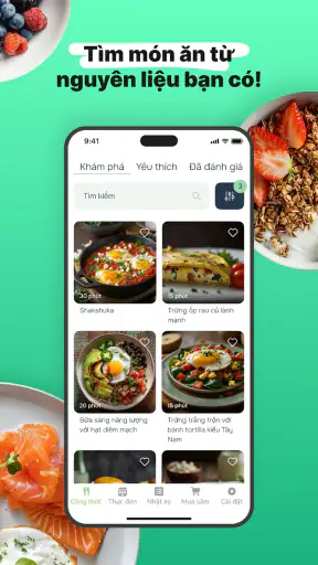 Eatr・AI Thực đơn & Ăn kiêng screenshot