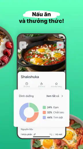 Eatr・AI Thực đơn & Ăn kiêng screenshot