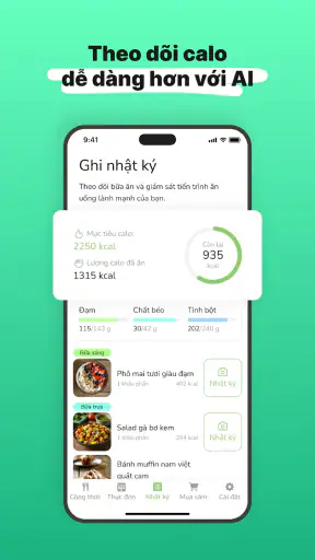 Eatr・AI Thực đơn & Ăn kiêng screenshot