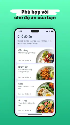 Eatr・AI Thực đơn & Ăn kiêng screenshot