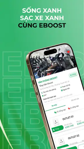 EBOOST - Trạm sạc xe điện screenshot
